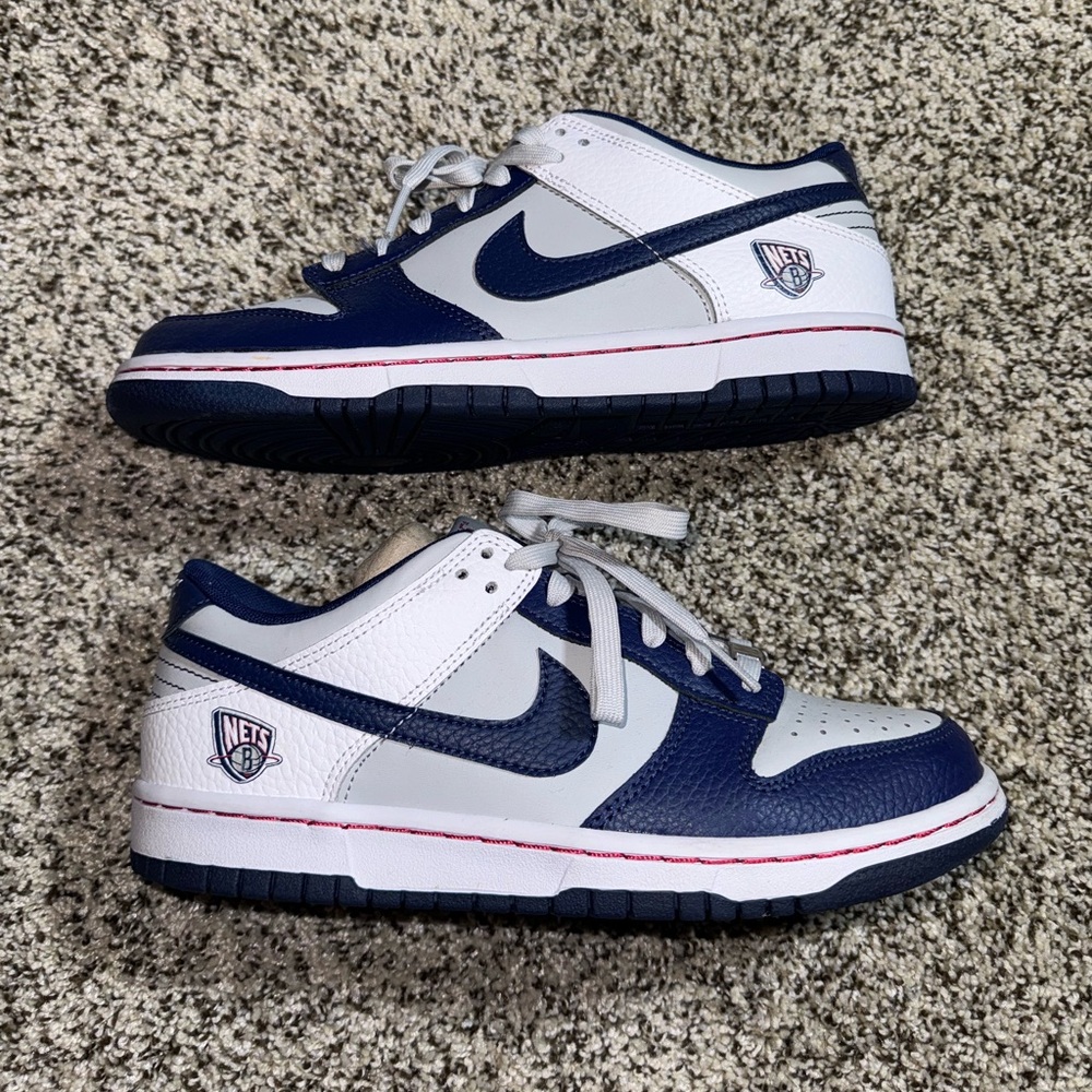 NBA x NIKE DUNK LOW EMB GS ‘75th Anniversary- NETS